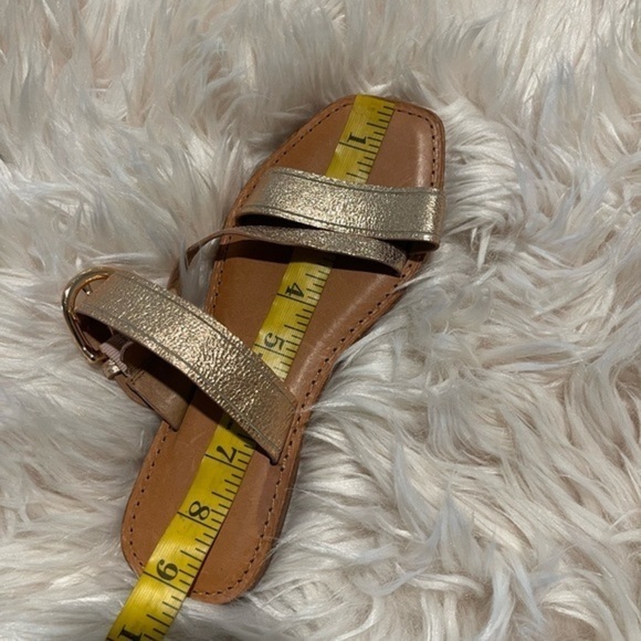 Frye leather Felix campus slide flat sandals - Picture 6 of 7